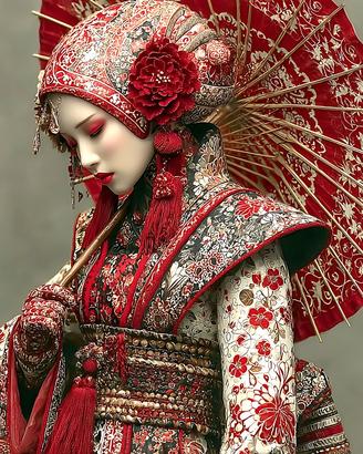 Stampa fine Art Giclee' Memorie di una Geisha 
