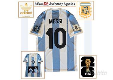 T-Shirt Football Adidas Argentina n.10 Messi Orig