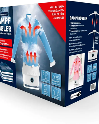 Ferro da stiro evoluto - Stiracamicie Cleanmaxx