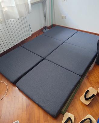 Letto Matrimoniale Salvaspazio stile Zen (Tatami +