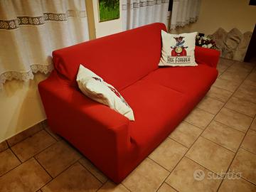 Divano letto con copridivano