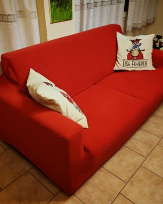 Divano letto con copridivano