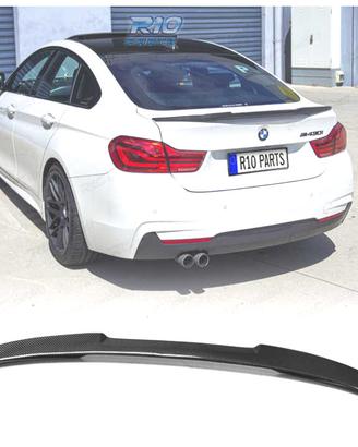 SPOILER ALETTONE BMW F36 LOOK M4 CARBONIO