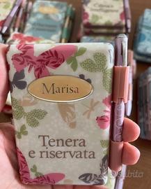 Set Bloc-notes dà pochette