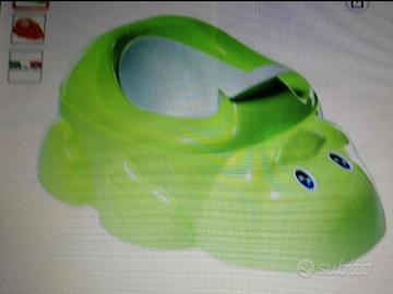 Vasino verde per eliminare il pannolino