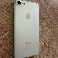 I phone 7 bianco argento