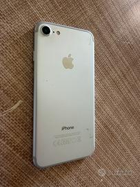 I phone 7 bianco argento
