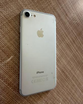 I phone 7 bianco argento