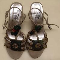 Sandali da donna usati una sola volta taglia 35