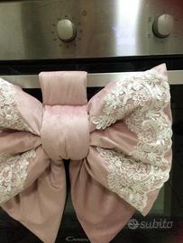 Copriformo fiocco  rosa