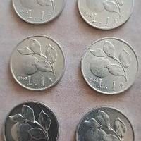 Monete da L.1 con arancia