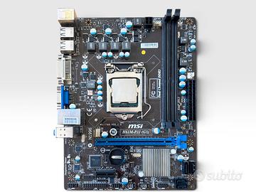 MSI H61M-P31 + CPU Intel Pentium G620 @2.60GHz