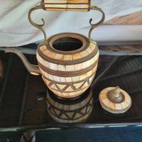 teiera marocchina in osso di cammello