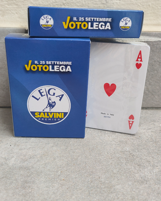 Carte da gioco - Lega Salvini Premier