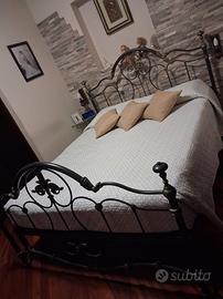 letto in ferro battuto