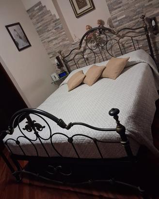 letto in ferro battuto