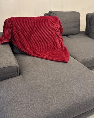 Divano 3 pouf e 1 pouf grande