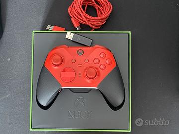 Gamepad Xbox Elite V2 Red + Dongle Wifi + levette