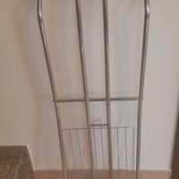 Servomuto in acciaio e legno