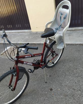 bici con seggiolino 