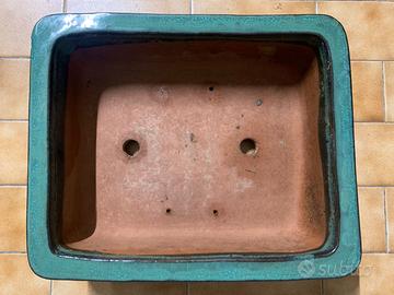 Vaso in gres smaltato