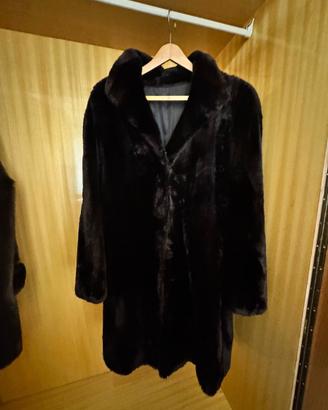 Pelliccia ecologica Alba Fornari donna vintage