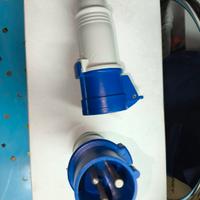 presa e spina scame  monofase blu x prolunga