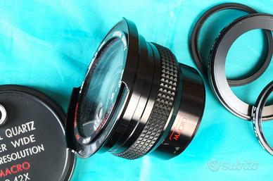 Kit lenti aggiuntive Fish-Eye + MACRO 52-55mm