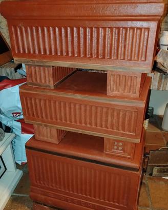 Stufa terracotta marca Becchi