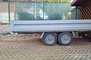 Rimorchio 2 assi 305x170 12 quintali Ellebi 