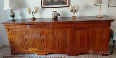 Mobile credenza buffet in Noce Massello 280x55x100
