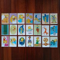 Lotto 21 figurine The Simpsons