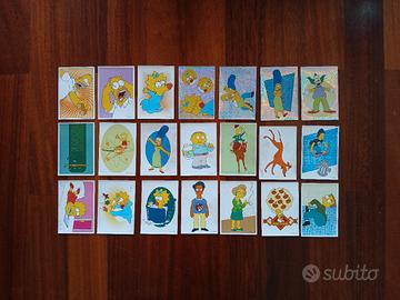 Lotto 21 figurine The Simpsons