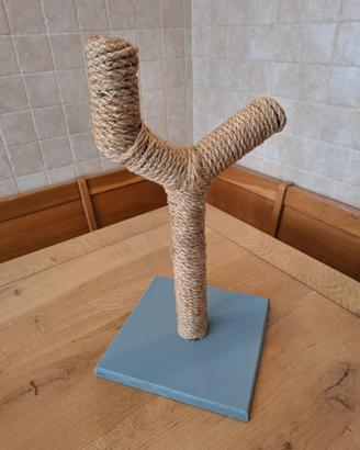 Tiragraffi artigianale per gatti – 50 cm – Corda s
