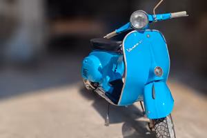 Piaggio Vespa 125 Primavera VMA2T del 1970 – targa