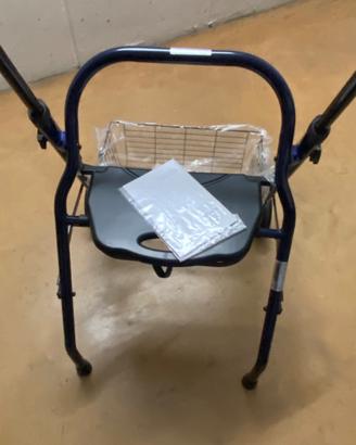 Deambulatore Rollator Pieghevole - Nuovo