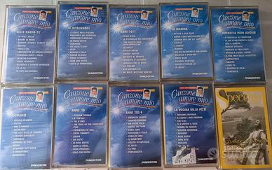 lotto 10 musicassette vintage amore mio p. limiti