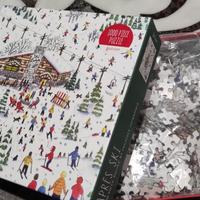 Sport Invernali - puzzle sci 1000 pezzi nuovo