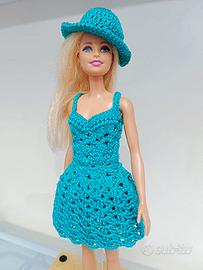 Abito corto con Cappellino abbinato per “Barbie”