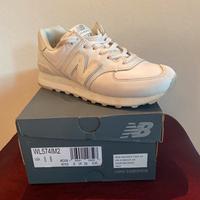 Scarpa donna Sneakers new balance 574 bianca