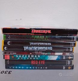 set 7 dvd azione Supereroi italiano ottime c. 