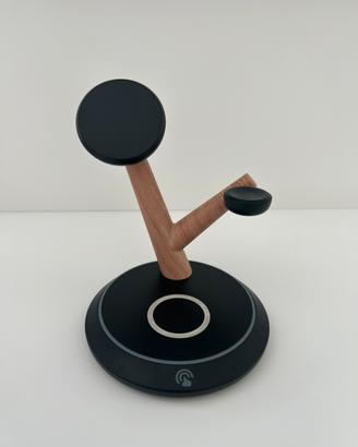 Caricatore wireless 3 in 1