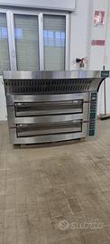 Forno pizzeria due bocche 9+9 ( 22kw)