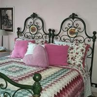 Letto in ferro battuto antico