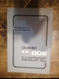 Libretto uso manutenzione Ducati 