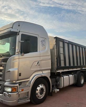 Scania r500 ribaltabile trilaterale