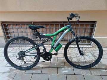 bici montain bike biammortizata misura  26 