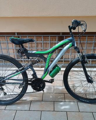 bici montain bike biammortizata misura  26 