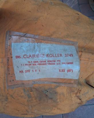 Tessuto Tenda Vintage "ENS.CLAIRIERE ROLLER 3749"