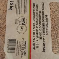 pellets sacchi da 15kg